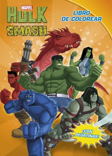 HULK Y LOS AGENTES DE SMASH LIBRO DE COLOREAR | 9788415343691 | MARVEL