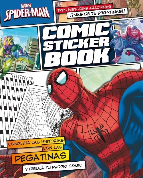 SPIDER MAN COMIC STICKER BOOK | 9788415343790 | VVAA