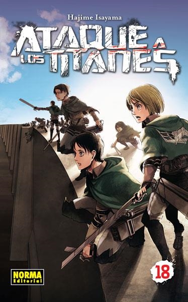 ATAQUE A LOS TITANES 18 | 9788467923254 | HAJIME ISAYAMA