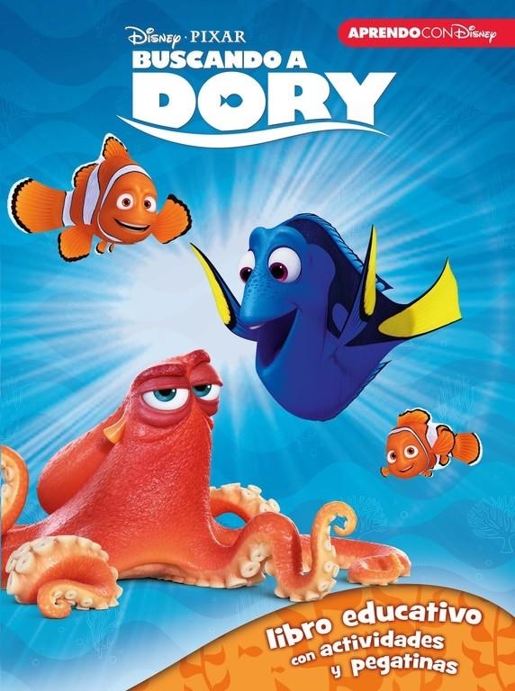 BUSCANDO A DORY LIBRO EDUCATIVO DISNEY CON ACTIVIDADES Y PEGATINAS | 9788416548583 | DISNEY