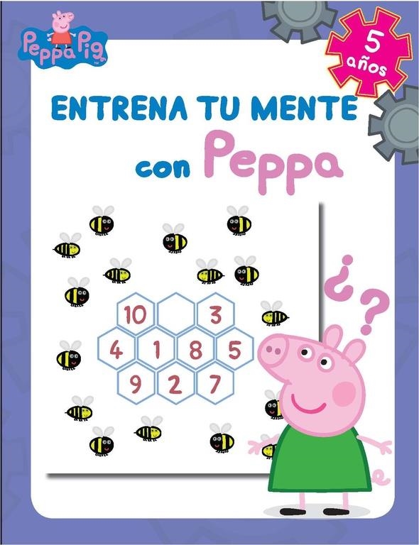 ENTRENA TU MENTE CON PEPPA 5 AÑOS | 9788437201290 | VVAA