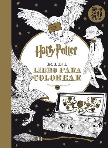 HARRY POTTER MINI LIBRO PARA COLOREAR | 9788868219505 | VVAA