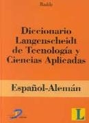 DICCIONARIO LANGENSCHEIDT TECNOLOGIA ESPAÑOL-ALEMAN | 9788479784188 | RADDE