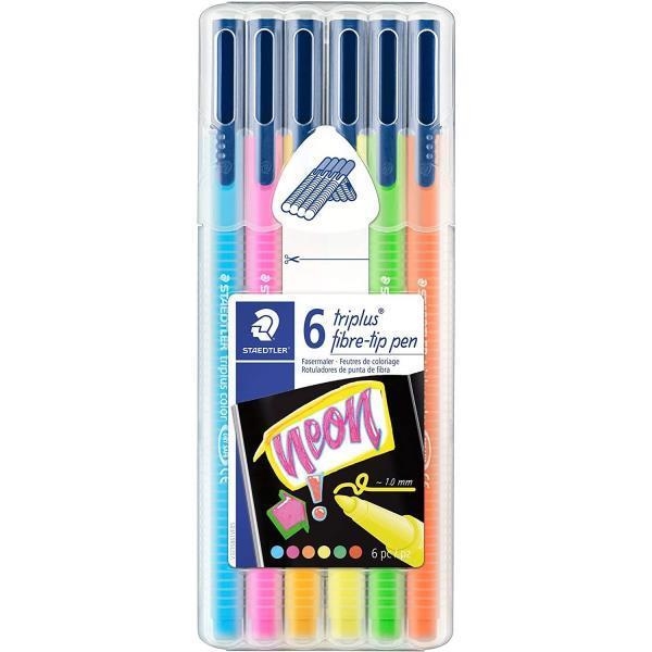 6 NEON COLOURS TRIPLUS | 4007817011126 | STAEDTLER