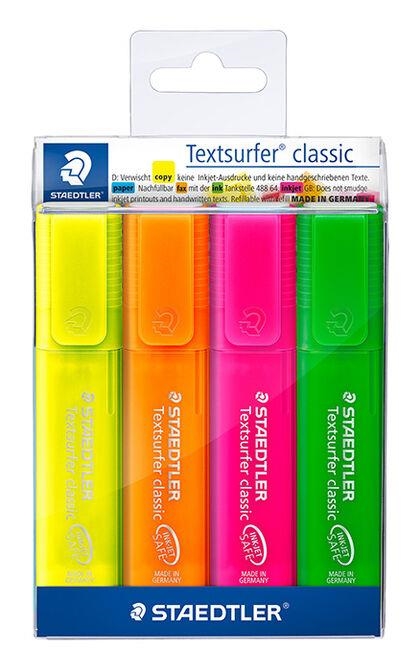 BOSSA 4 MARCADORS NEON | 4007817364321 | STAEDTLER