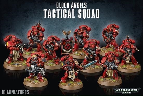 BLOOD ANGELS TACTICAL SQUAD | 5011921056729 | GAMES WORKSHOP