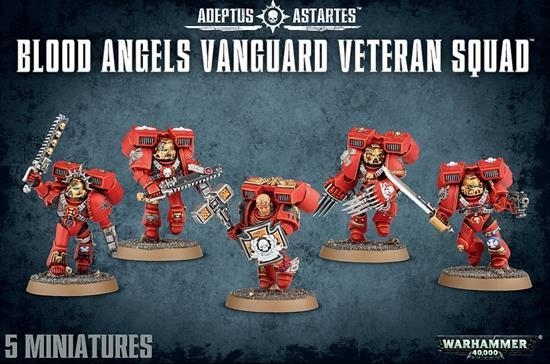 BLOOD ANGELS VANGUARD VETERAN SQUAD | 5011921077939 | GAMES WORKSHOP