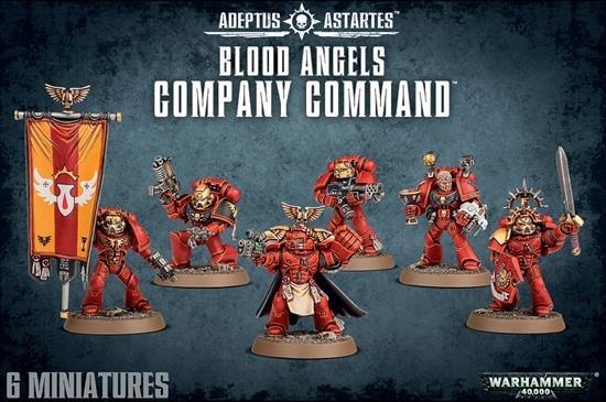 BLOOD ANGELS COMPANY COMMAND | 5011921077984 | GAMES WORKSHOP