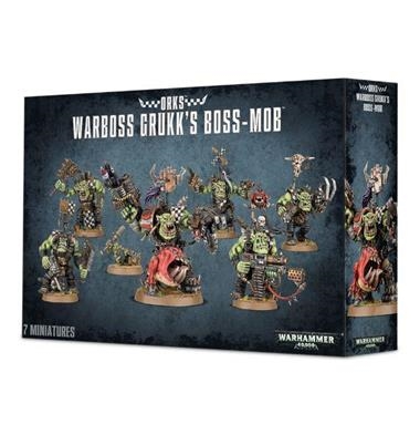 WARBOSS GRUKK'S BOSS-MOB | 5011921073375 | GAMES WORKSHOP