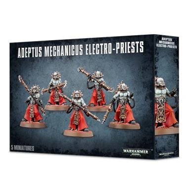 ADEPTUS MECHANICUS ELECTRO-PRIESTS | 5011921058648 | GAMES WORKSHOP