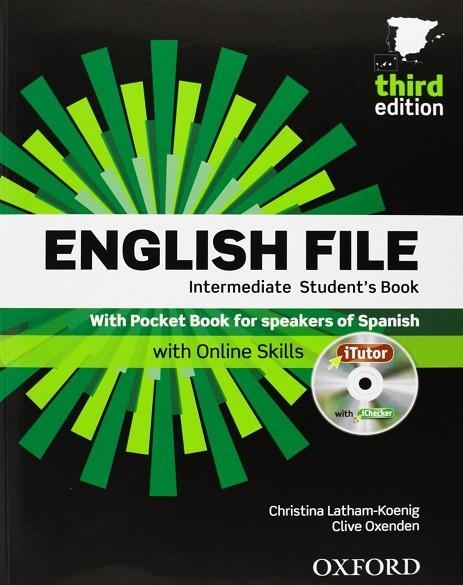 ENGLISH FILE INTERMEDIATE STUDENT'S BOOK | 9780194520379 | VVAA