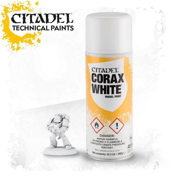 CORAX WHITE SPRAY (GLOBAL) (6-PACK) | 99209999041061 | GAMES WORKSHOP