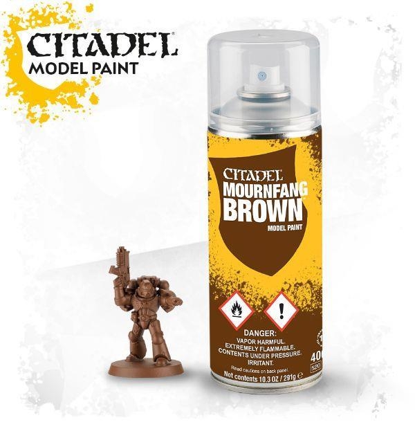 MOURNFANG BROWN SPRAY (6-PACK) | 99209999049067 | GAMES WORKSHOP