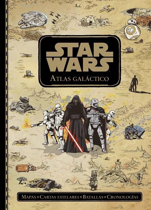 STAR WARS ATLAS GALACTICO | 9788408162919 | VVAA