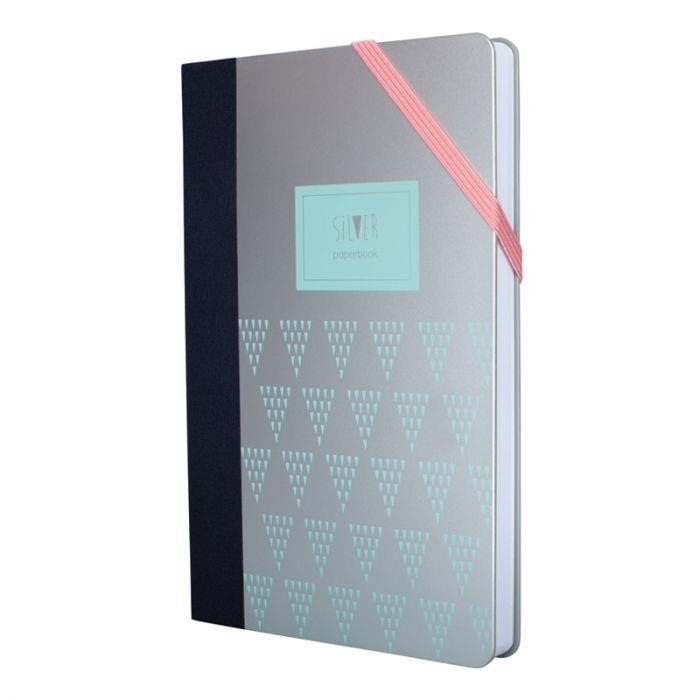 MILAN SILVER PAPERBOOK LLIBRETA A5 80 GR QUADRICULA | 8411574060086