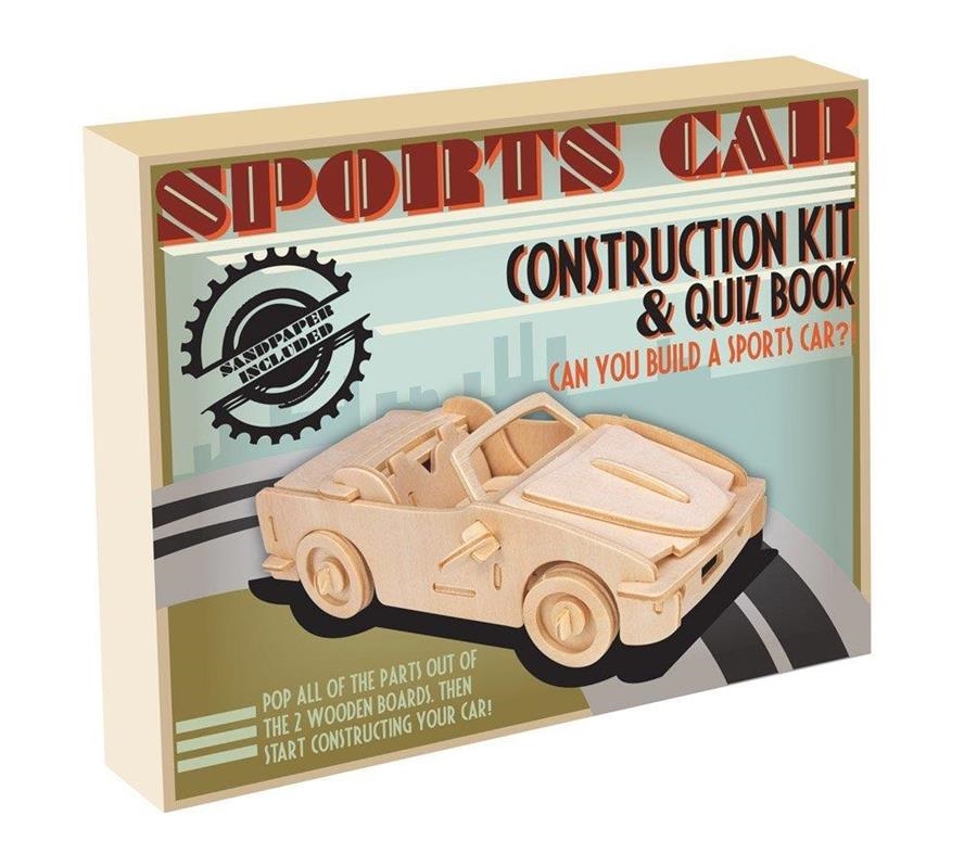 SPORTS CAR CONSTRUCTION CAR | 5060036533595 | PROFESSOR PUZZLE