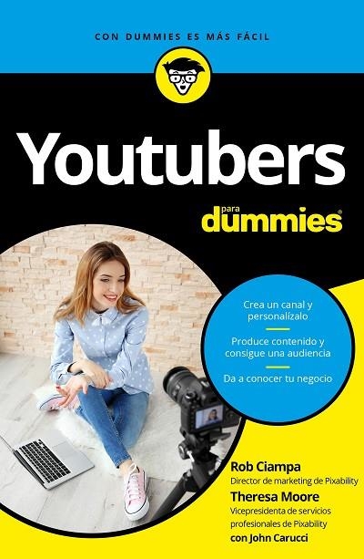 YOUTUBERS PARA DUMMIES | 9788432903144 | CIAMPA, Rob ; MOORE, Theresa