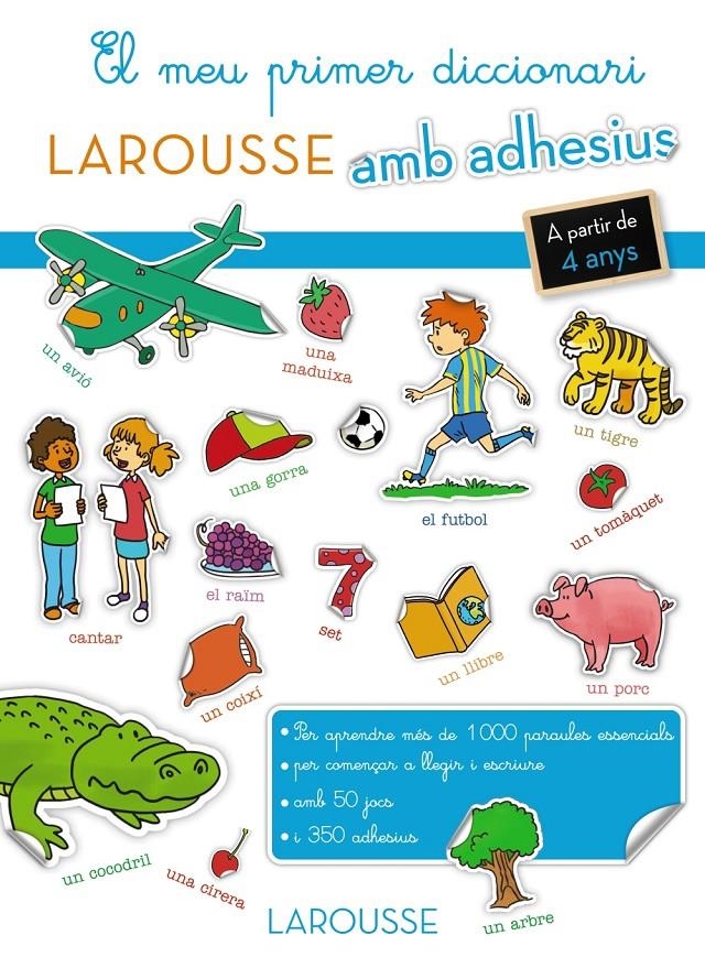 EL MEU PRIMER DICCIONARI LAROUSSE AMB ADHESIUS | 9788416368327 | VVAA