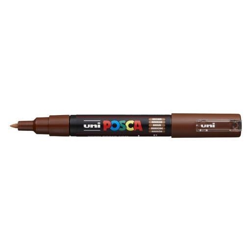 POSCA PC-1M BROWN BULLET SHAPED | 4902778654040 | UNI POSCA