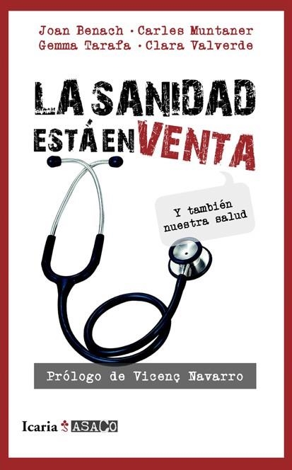 LA SANIDAD ESTA EN VENTA | 9788498884302 | VVAA