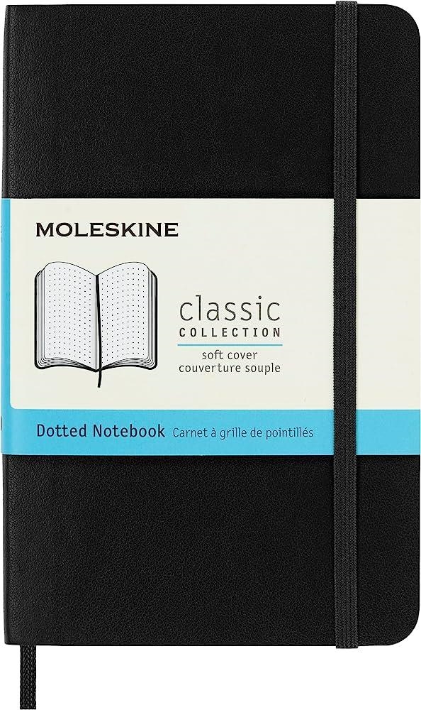 LLIBRETA TAPA TOVA DOTTED POCKET NEGRA | 8051272892734 | MOLESKINE