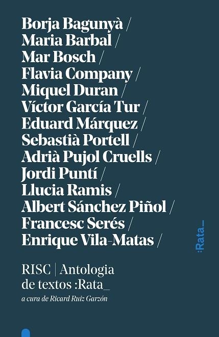 RISC | 9788494489129 | MARIA BARBAL & MAR BOSCH & ADRIA PUJOL CRUELLS & SEBASTIA PORTELL