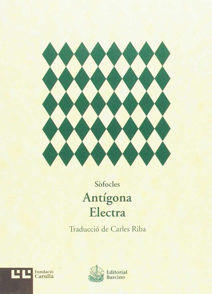 ANTIGONA ELECTRA | 9788472268135 | SOFOCLES