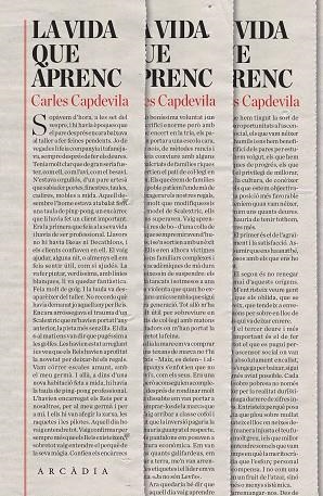 LA VIDA QUE APRENC | 9788494616365 | Carles Capdevila