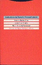 INSTITUCIONES DE DERECHO PROCESAL LABORAL | 9788481640847 | BAYLOS GRAU, ANTONIO ; CRUZ VILLALON, JE