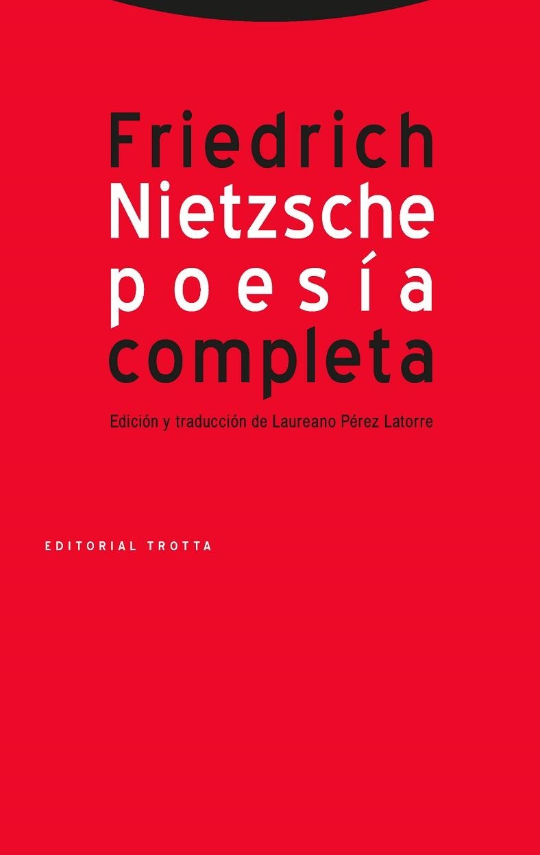 POESIA COMPLETA NIETZSCHE | 9788481642599 | NIETZSCHE, FRIEDRICH