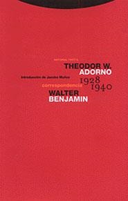 CORRESPONDENCIA ADORNO BENJAMIN (1928-1940) | 9788481642803 | ADORNO, THEODOR W.