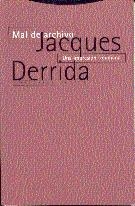 MAL DE ARCHIVO | 9788481641332 | DERRIDA, JACQUES