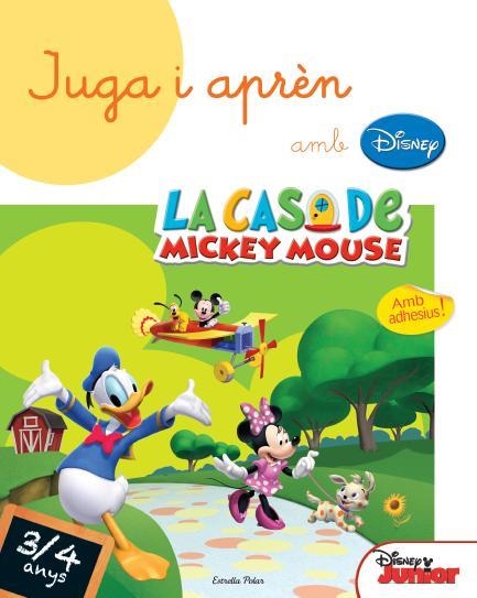 JUGA I APREN AMB DISNEY 3-4 ANYS | 9788490574676 | DISNEY JUNIOR