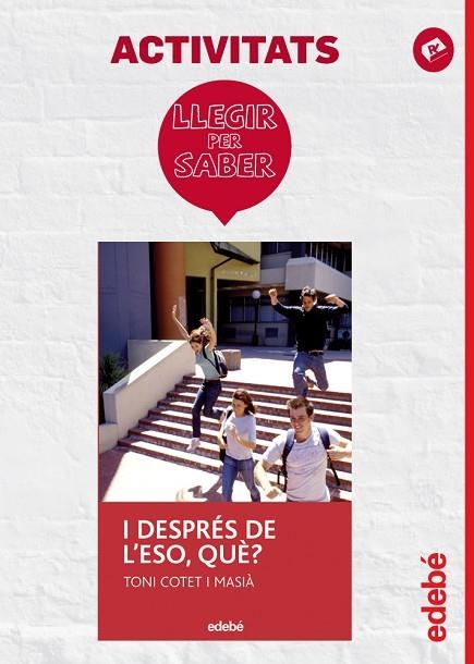 LLEGIR PER SABER I DESPRES DE L' ESO QUE | 9788468310794 | VVAA