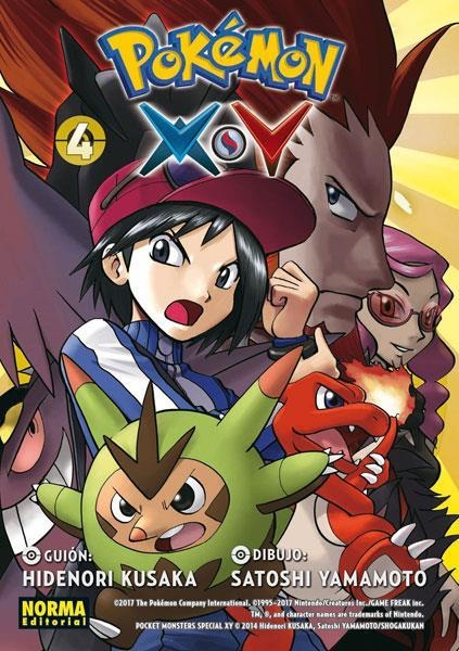 POKEMON X Y 04 | 9788467925081 | HIDENORI KUSAKA & SATOSHI YAMAMOTO