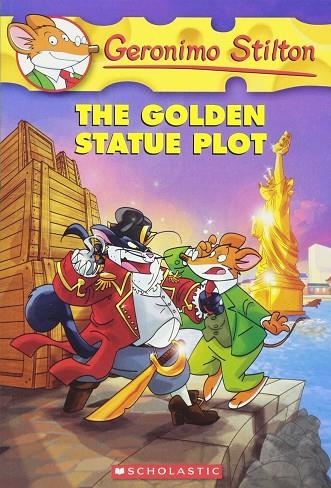 GERONIMO STILTON 55 THE GOLDEN STATUE PLOT | 9780545556293 | GERONIMO STILTON