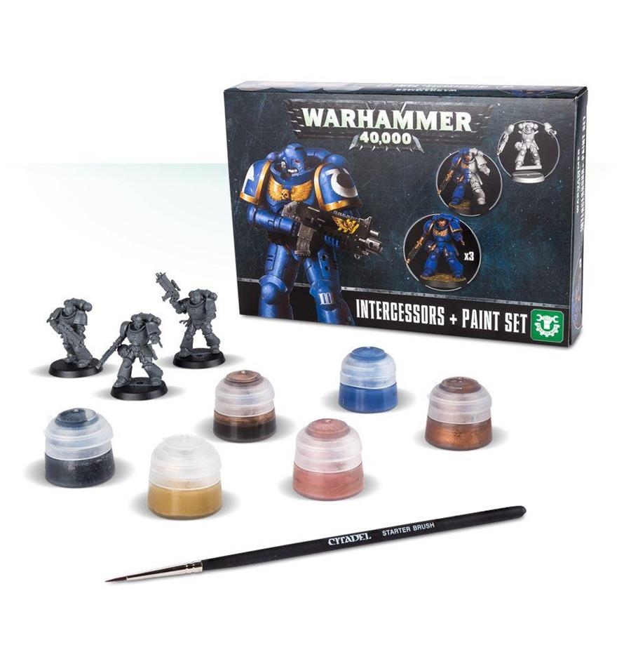 INTERCESSORS + PAINT SET | 5011921085972 | GAMES WORKSHOP