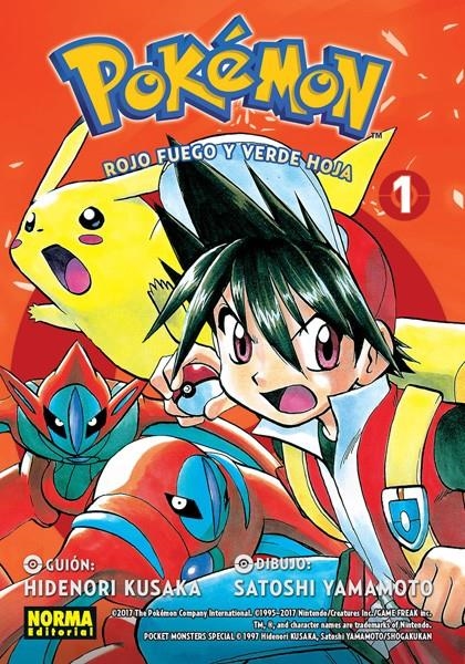 POKEMON 13 ROJO FUEGO Y VERDE  HOJA 01 | 9788467925128 | HIDENORI KUSAKA & SATOSHI YAMAMOTO