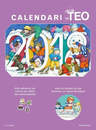 CALENDARI TEO 2018 | 9788491373247 | VIOLETA DENOU