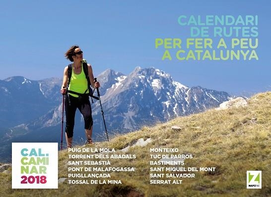 CALENDARI DE RUTES PER FER A PEU PER CATALUNYA | 9788469756263 | ALPINA