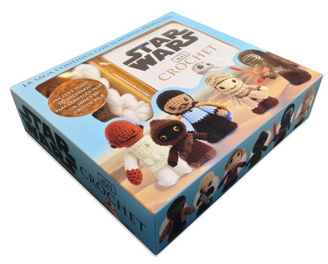 KIT STAR WARS MAS CROCHET | 9788448022877 | LUCY COLLIN