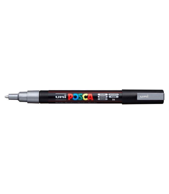 POSCA PC-3M SILVER BULLET SHAPED | 4902778915936 | UNI POSCA