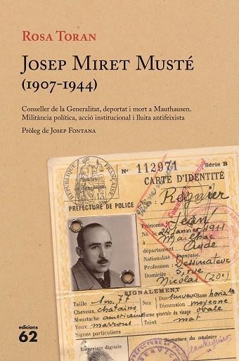 JOSEP MIRET MUSTE (1907-1944) | 9788429776188 | ROSA TORAN