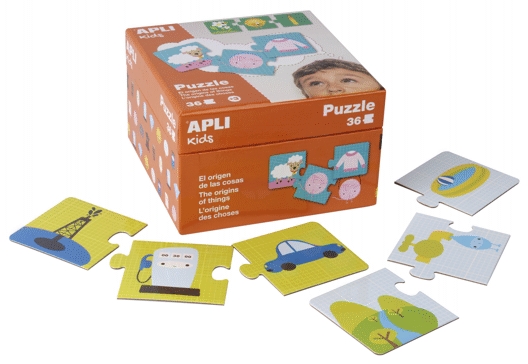 PUZZLE 36 PECES L'ORIGEN DE LES COSES | 8410782144069 | APLI