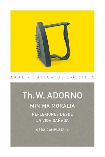 MINIMA MORALIA REFLEXIONES DESDE LA VIDA DAÑADA | 9788446016694 | THEODOR W. ADORNO