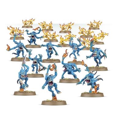 DAEMONS OF TZEENTCH BLUE HORRORS | 5011921077311 | GAMES WORKSHOP