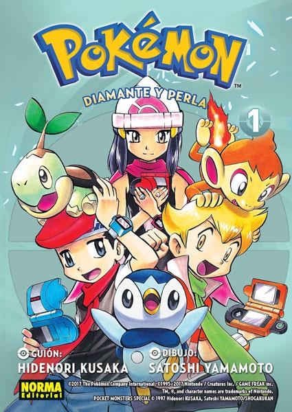 POKEMON 17 DIAMANTE Y PERLA 01 | 9788467925166 | HIDENORI KUSAKA & SATOSHI YAMAMOTO