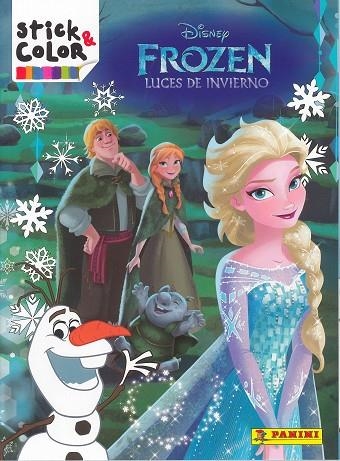 STICK & COLOR FROZEN LUCES DE INVIERNO | 9788427870673 | DISNEY