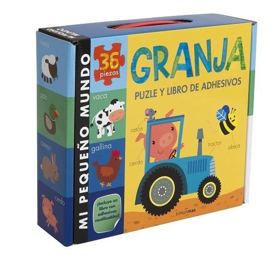 GRANJA PUZLE Y LIBRO DE ADHESIVOS | 9788408134947 | LITTLE TIGER PRESS