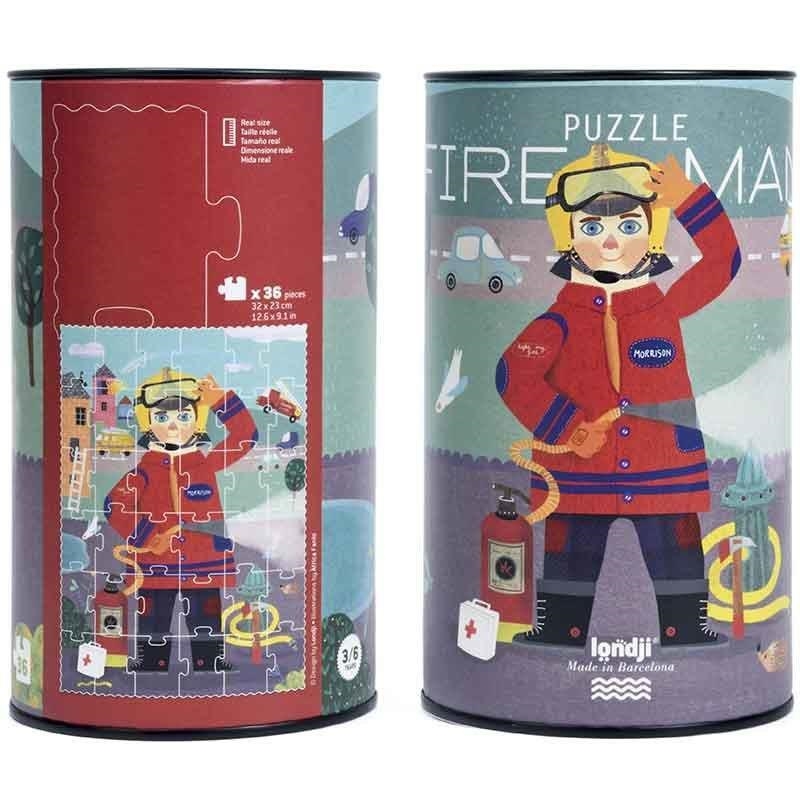 PUZZLE FIREMAN | 8436530163908 | LONDJI & AFRICA FANLO